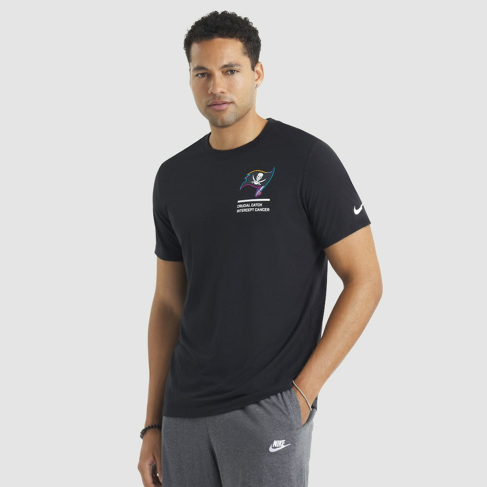 2025 NFL Crucial Catch Tri-Blend Dri-FIT T-Shirt - Tampa Bay Buccaneers T-shirts