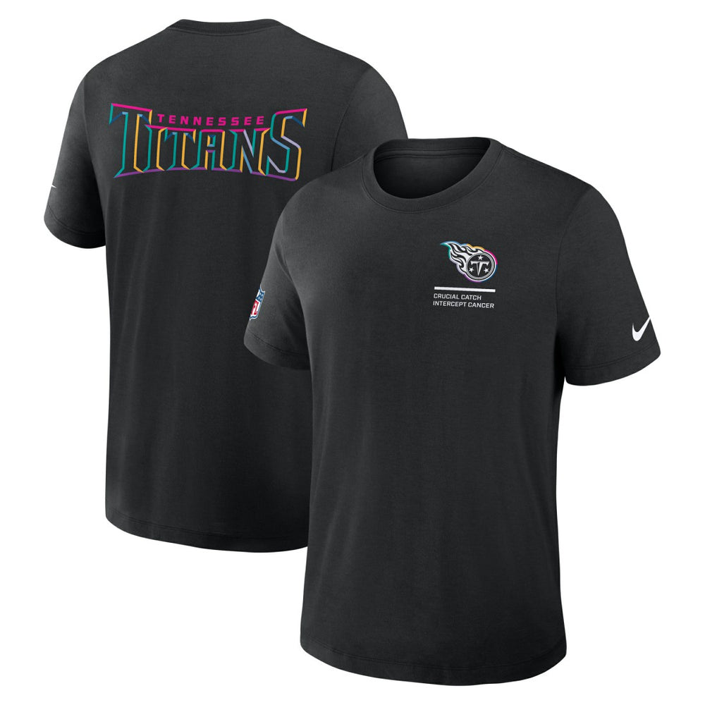 2025 NFL Crucial Catch Tri-Blend Dri-FIT T-Shirt - Tennessee Titans T-shirts