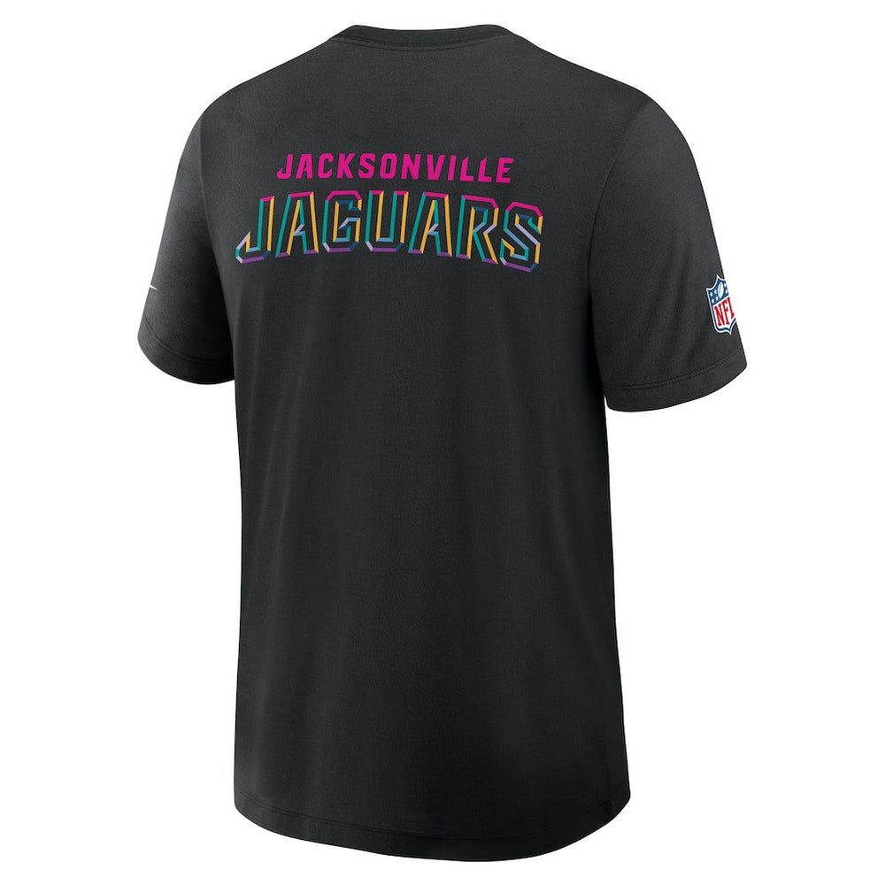 2025 NFL Crucial Catch Tri-Blend Dri-FIT T-Shirt - Jacksonville Jaguars T-shirts