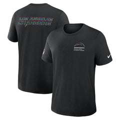 2025 NFL Crucial Catch Tri-Blend Dri-FIT T-Shirt - Los Angeles Chargers T-shirts