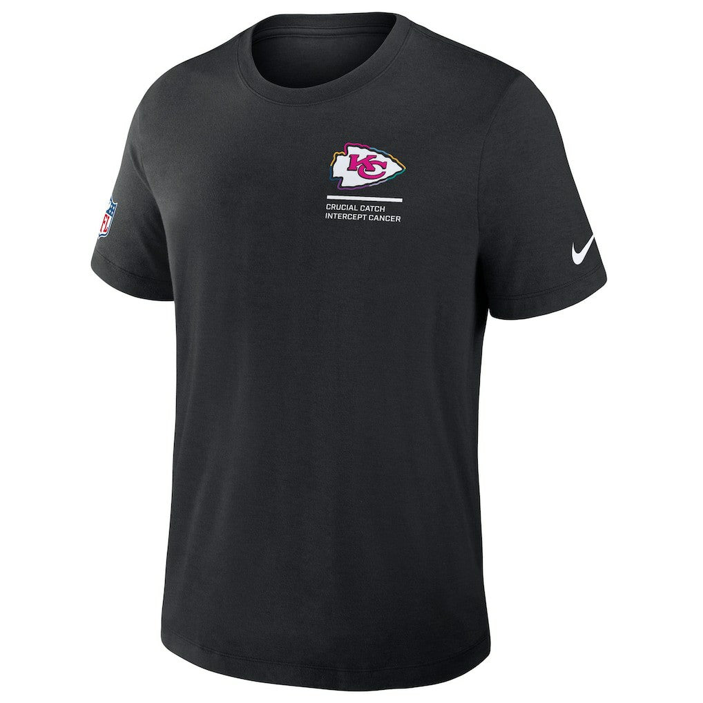 2025 NFL Crucial Catch Tri-Blend Dri-FIT T-Shirt - Kansas City Chiefs T-shirts