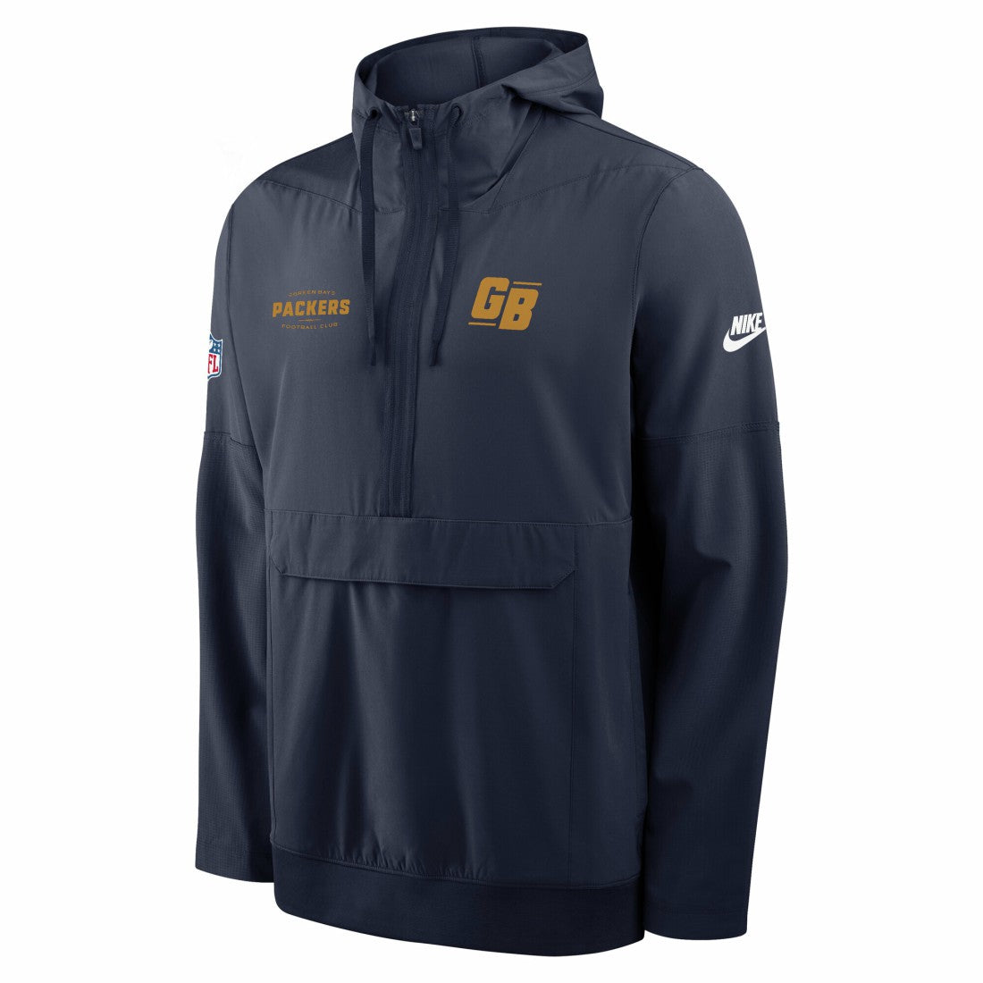 The 1923 Classic Sideline Half-Zip Anorak Jacket - Green Bay Packers Jackets