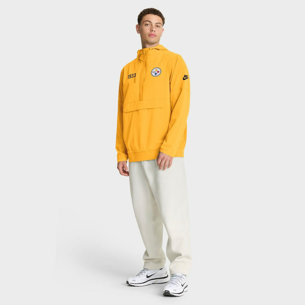 1933 Sideline Alt Pack Anorak Half-Zip Hoodie Jacket - Pittsburgh Steelers Hoodies