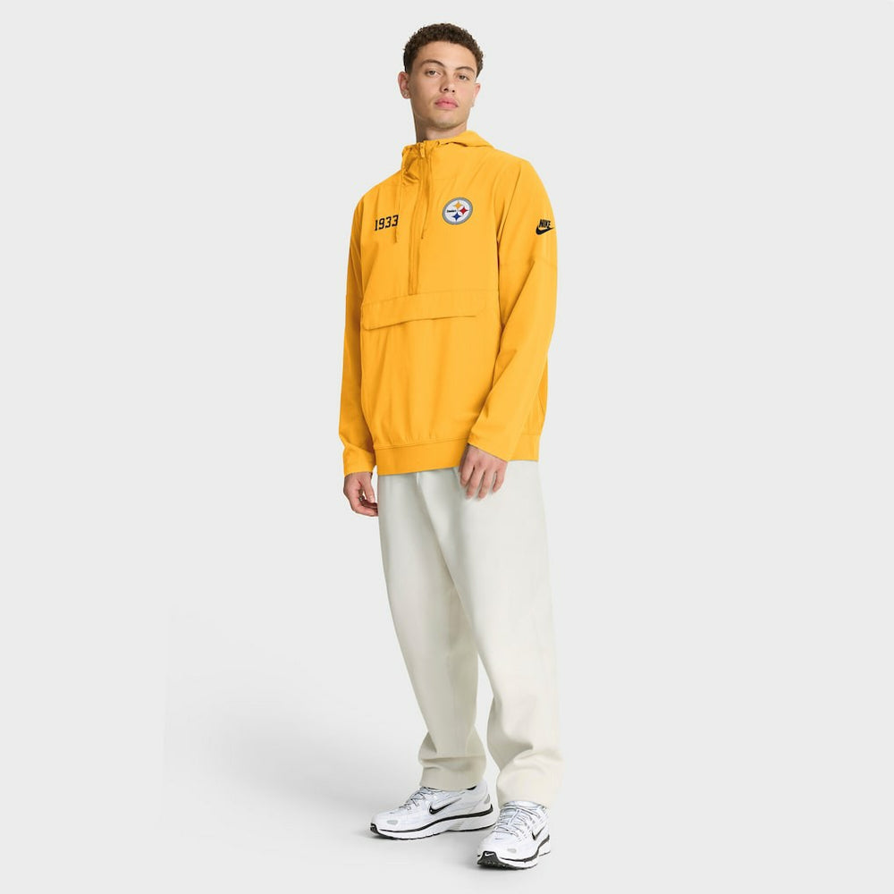 1933 Sideline Alt Pack Anorak Half-Zip Hoodie Jacket - Pittsburgh Steelers Hoodies