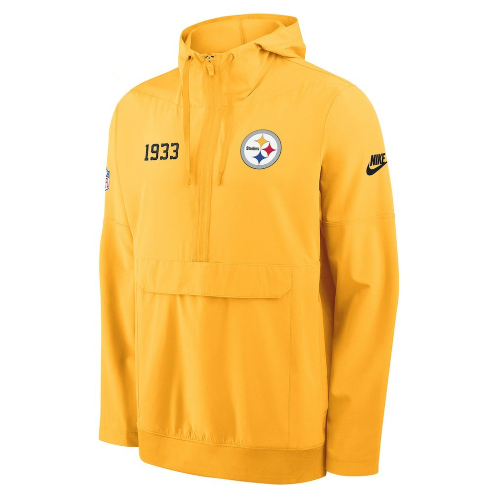1933 Sideline Alt Pack Anorak Half-Zip Hoodie Jacket - Pittsburgh Steelers Hoodies