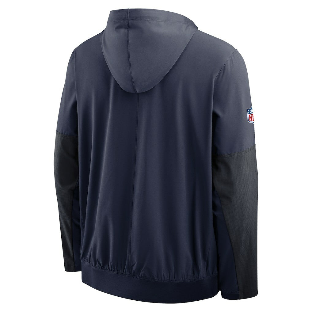 Sideline Anorak Half-Zip Hoodie Jacket - Denver Broncos Hoodies