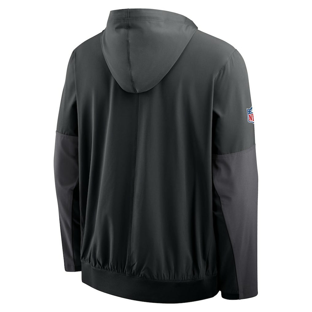 Sideline Anorak Half-Zip Hoodie Jacket - Las Vegas Raiders Hoodies