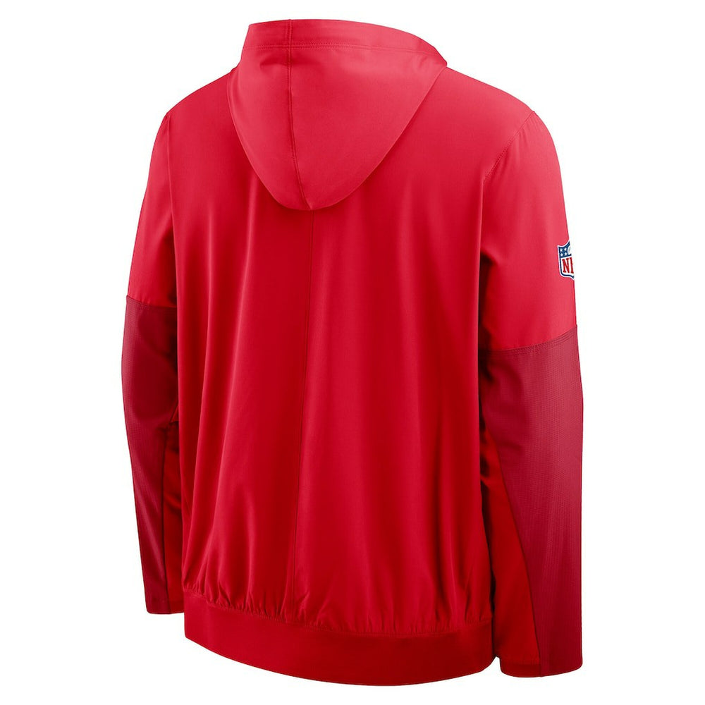 Sideline Anorak Half-Zip Hoodie Jacket - Kansas City Chiefs Hoodies