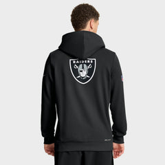 Sideline Standard Issue Utility Player Dri-FIT Full-Zip Hoodie - Las Vegas Raiders Hoodies