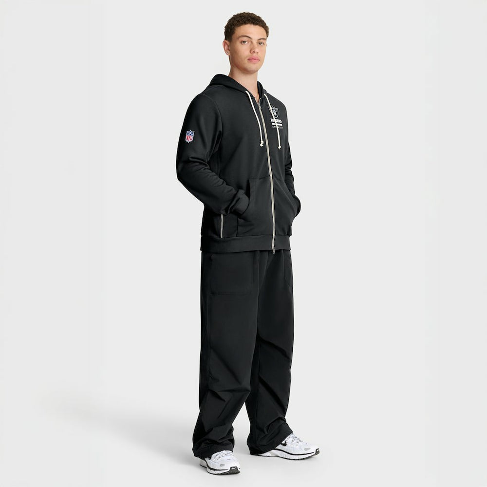 Sideline Standard Issue Utility Player Dri-FIT Full-Zip Hoodie - Las Vegas Raiders Hoodies