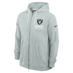 Sideline Standard Issue Utility Player Dri-FIT Full-Zip Hoodie - Las Vegas Raiders Hoodies