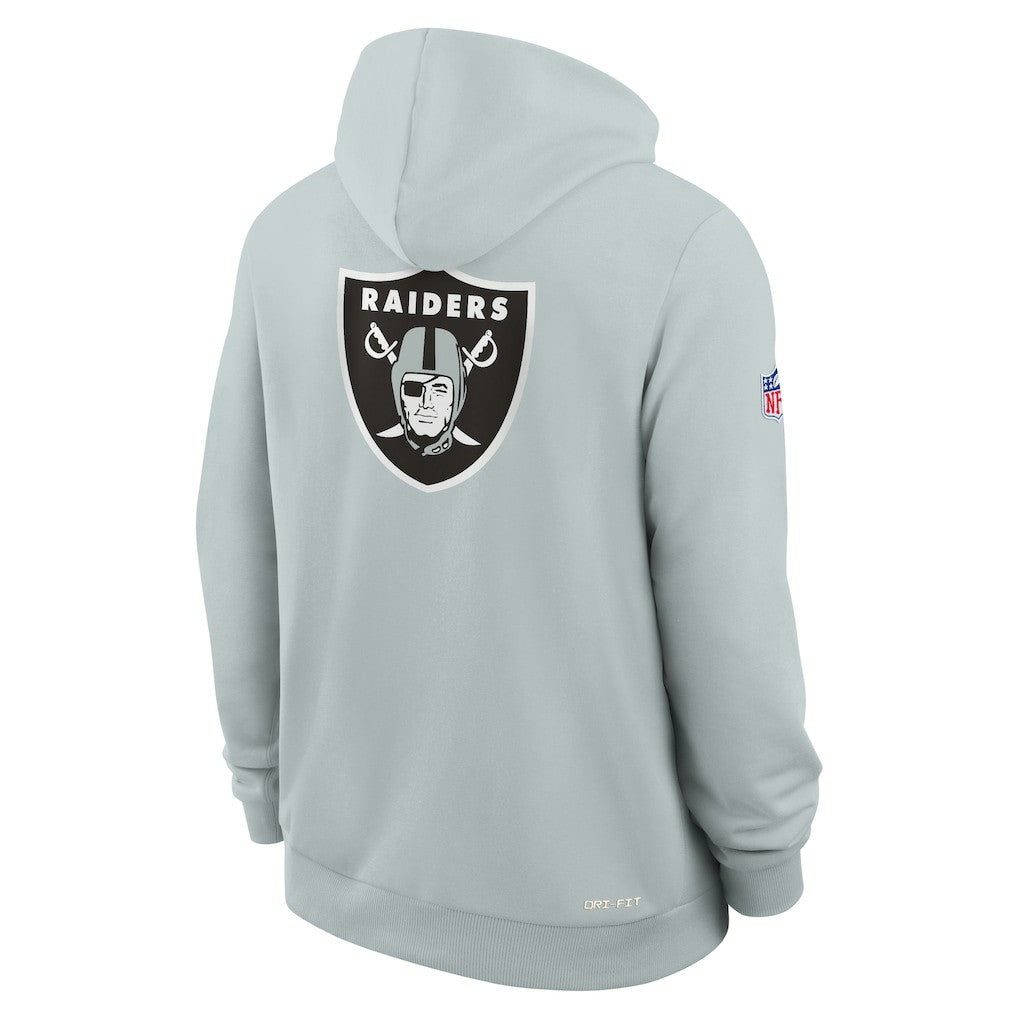 Sideline Standard Issue Utility Player Dri-FIT Full-Zip Hoodie - Las Vegas Raiders Hoodies