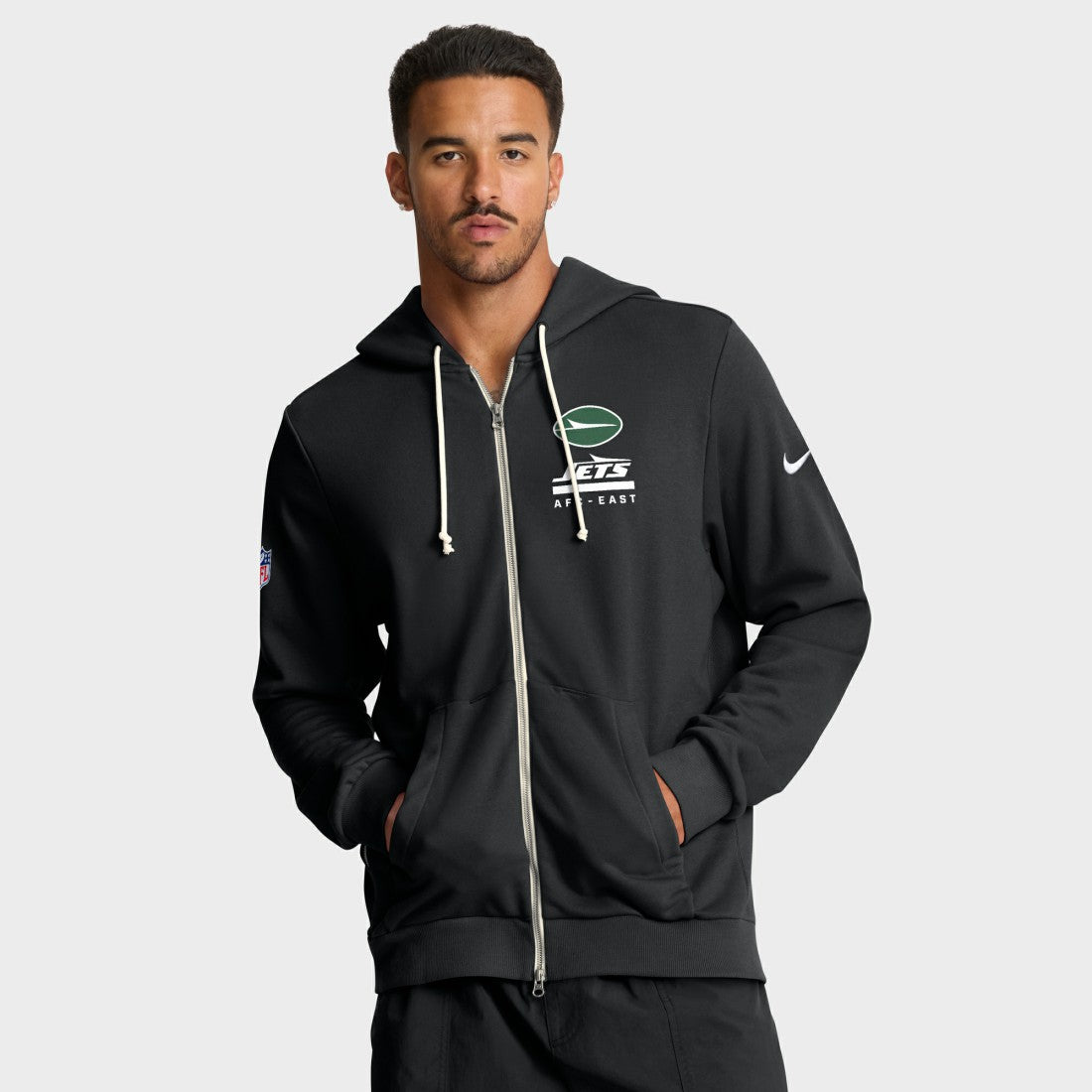 Sideline Standard Issue Utility Player Dri-FIT Full-Zip Hoodie - New York Jets Hoodies