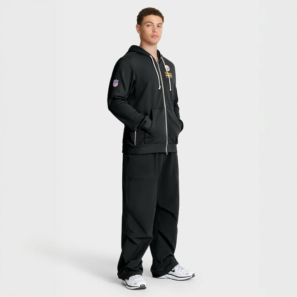 Sideline Standard Issue Utility Player Dri-FIT Full-Zip Hoodie - Pittsburgh Steelers Hoodies