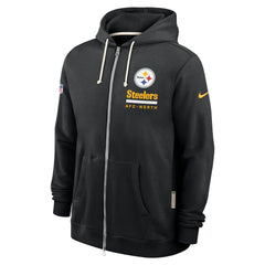 Sideline Standard Issue Utility Player Dri-FIT Full-Zip Hoodie - Pittsburgh Steelers Hoodies