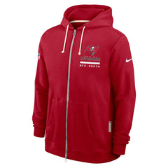 Sideline Standard Issue Utility Player Dri-FIT Full-Zip Hoodie - Tampa Bay Buccaneers Hoodies