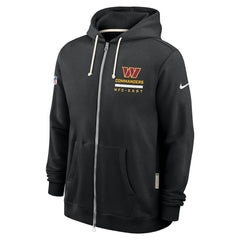 Sideline Standard Issue Utility Player Dri-FIT Full-Zip Hoodie - Washington Commanders Hoodies