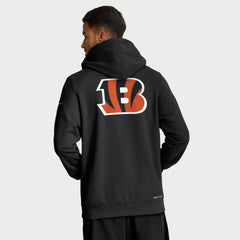 Sideline Standard Issue Utility Player Dri-FIT Full-Zip Hoodie - Cincinnati Bengals Hoodies
