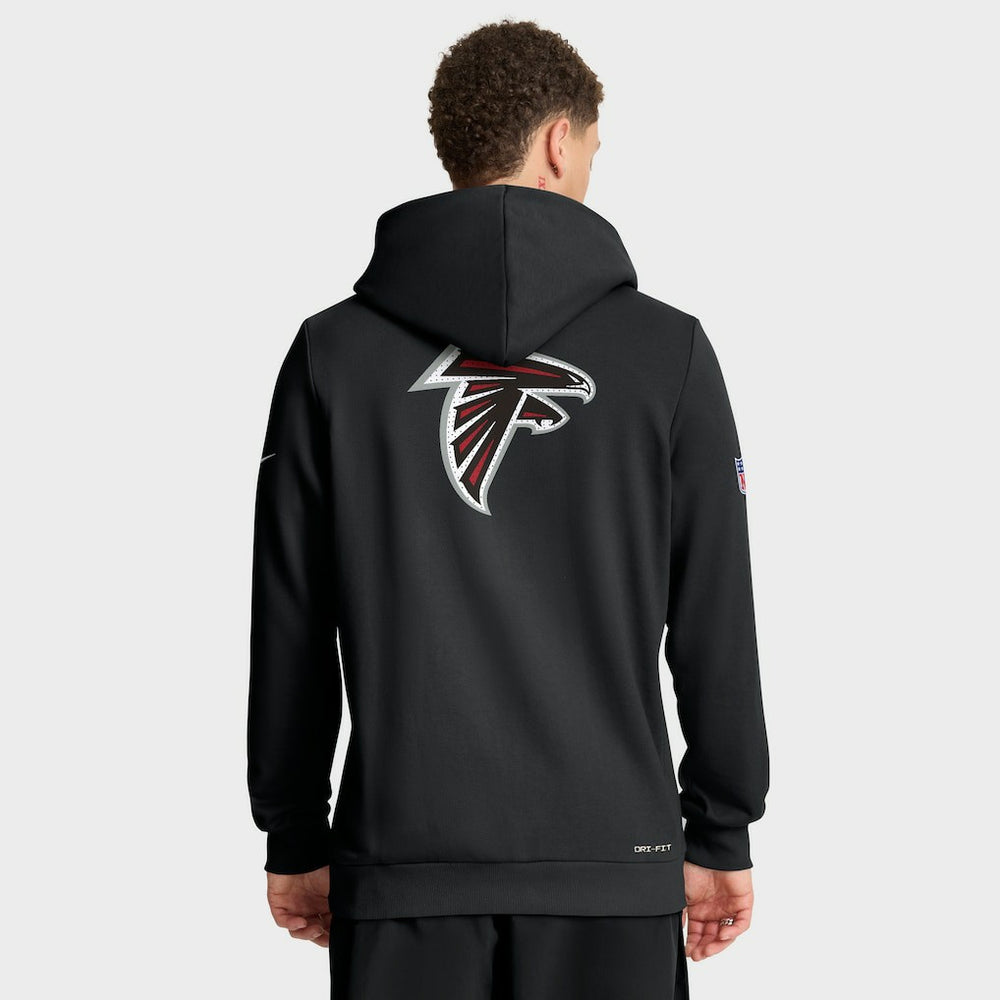 Sideline Standard Issue Utility Player Dri-FIT Full-Zip Hoodie - Atlanta Falcons Hoodies