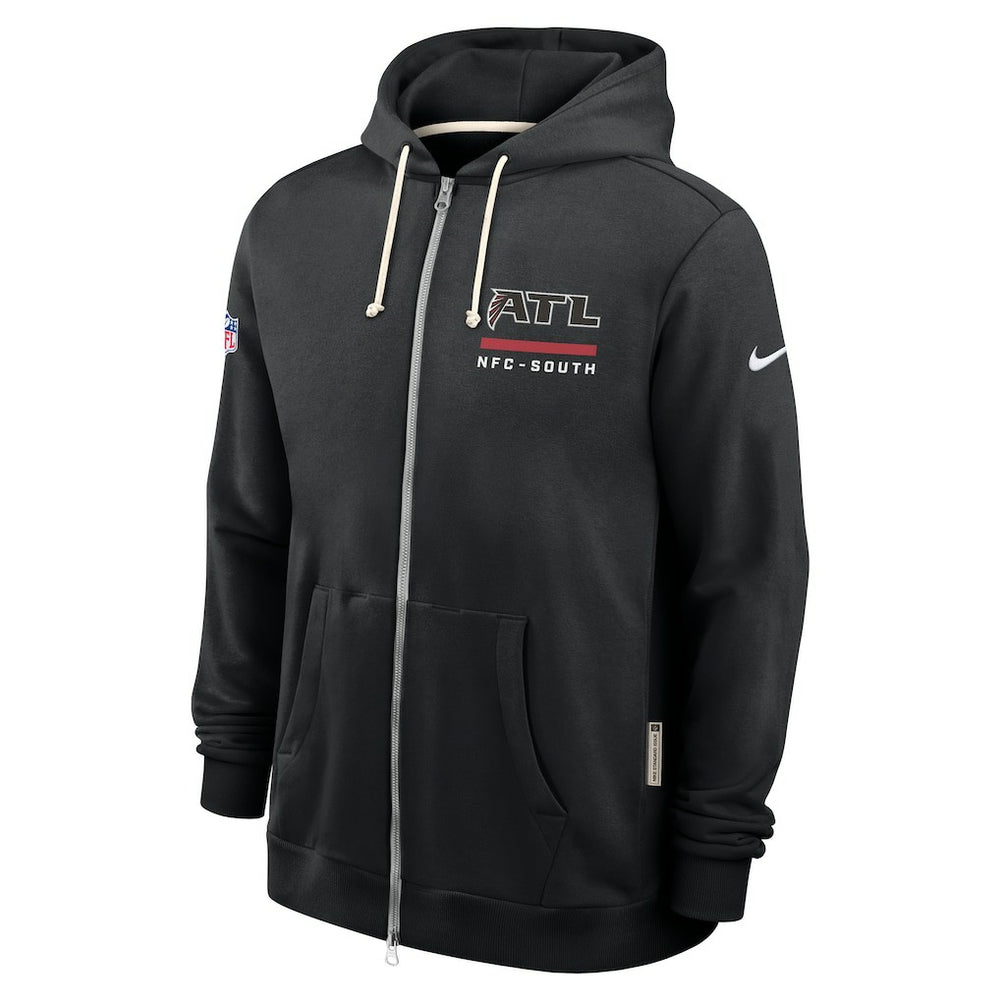 Sideline Standard Issue Utility Player Dri-FIT Full-Zip Hoodie - Atlanta Falcons Hoodies