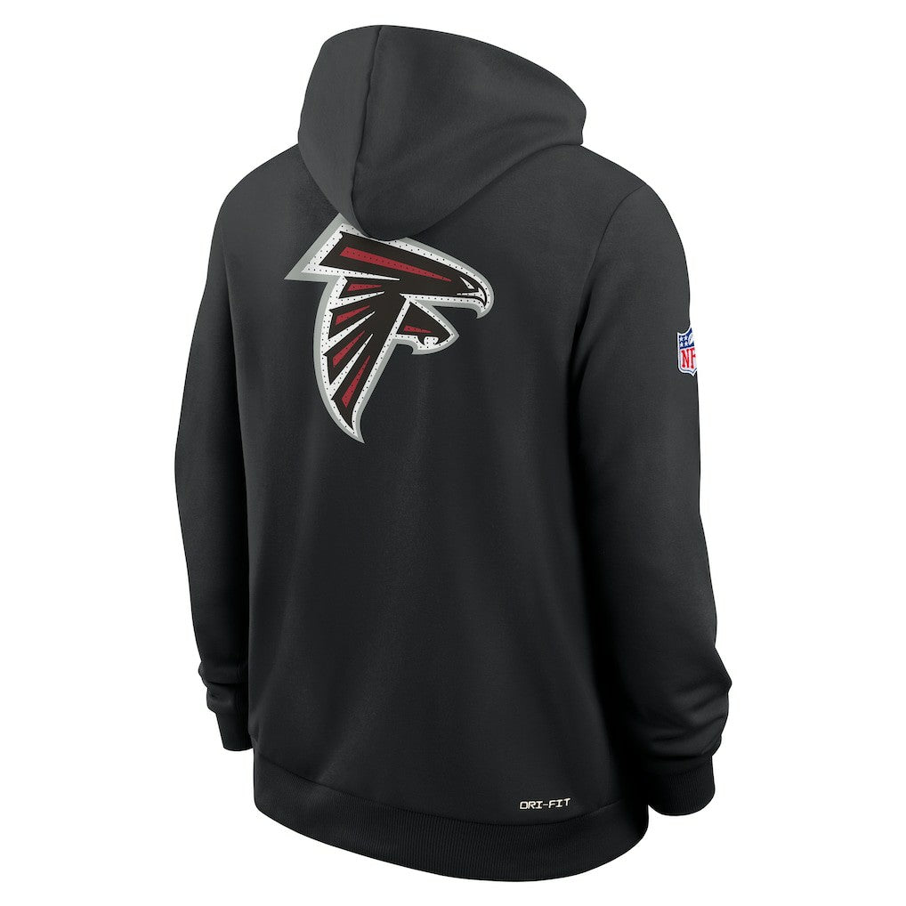 Sideline Standard Issue Utility Player Dri-FIT Full-Zip Hoodie - Atlanta Falcons Hoodies