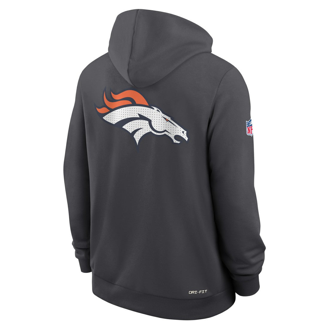 Sideline Standard Issue Utility Player Dri-FIT Full-Zip Hoodie - Denver Broncos Hoodies