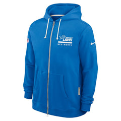 Sideline Standard Issue Utility Player Dri-FIT Full-Zip Hoodie - Detroit Lions Hoodies