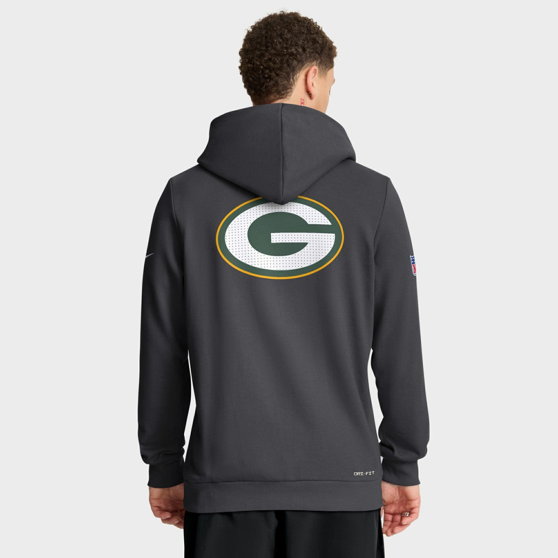 Sideline Standard Issue Utility Player Dri-FIT Full-Zip Hoodie - Green Bay Packers Hoodies