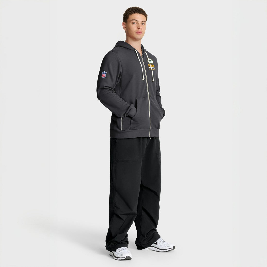 Sideline Standard Issue Utility Player Dri-FIT Full-Zip Hoodie - Green Bay Packers Hoodies