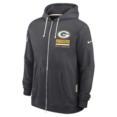 Sideline Standard Issue Utility Player Dri-FIT Full-Zip Hoodie - Green Bay Packers Hoodies