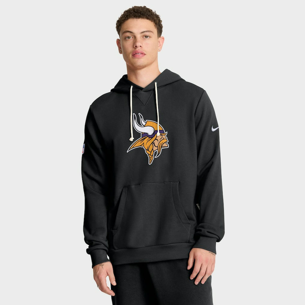 Sideline Standard Issue Initial Home Dri-FIT Hoodie - Minnesota Vikings Hoodies