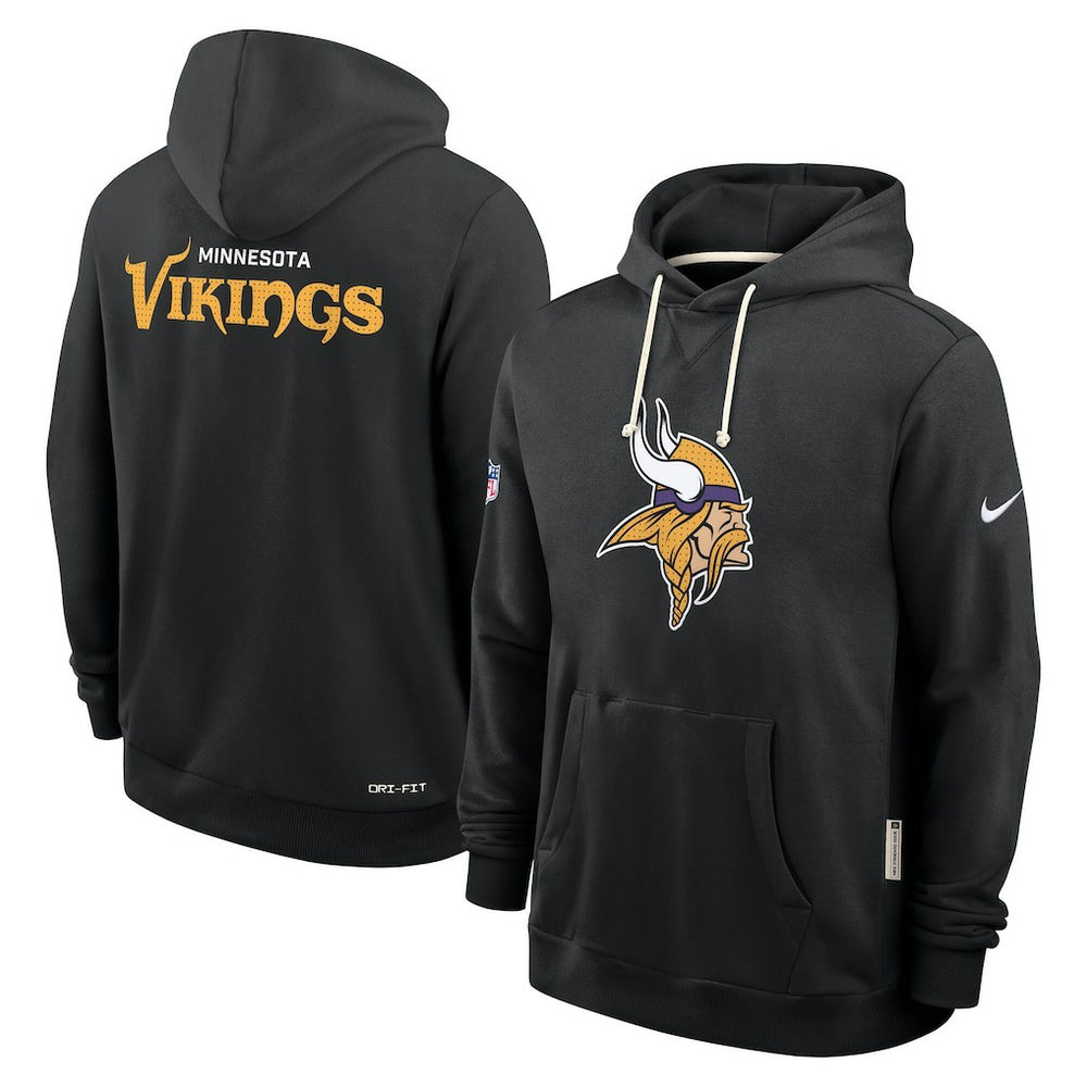 Sideline Standard Issue Initial Home Dri-FIT Hoodie - Minnesota Vikings Hoodies