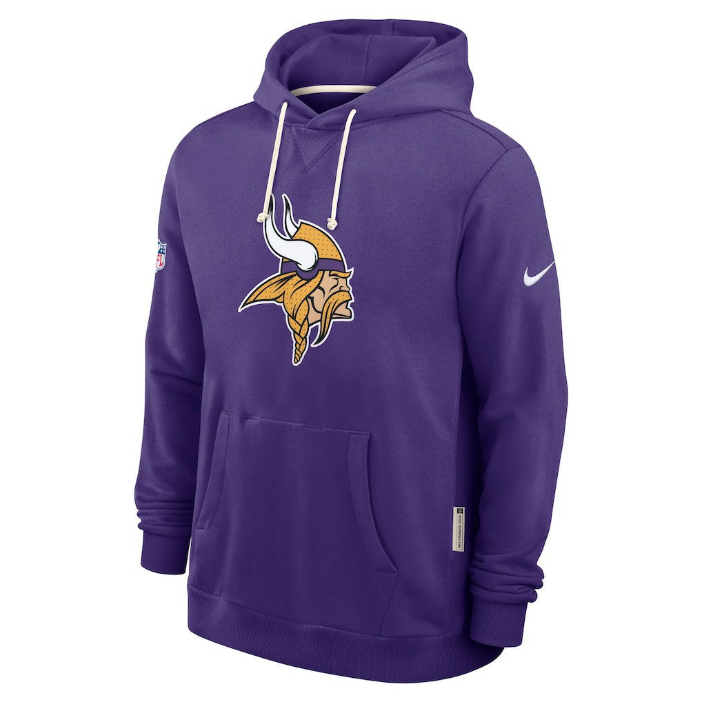 Sideline Standard Issue Initial Home Dri-FIT Hoodie - Minnesota Vikings Hoodies