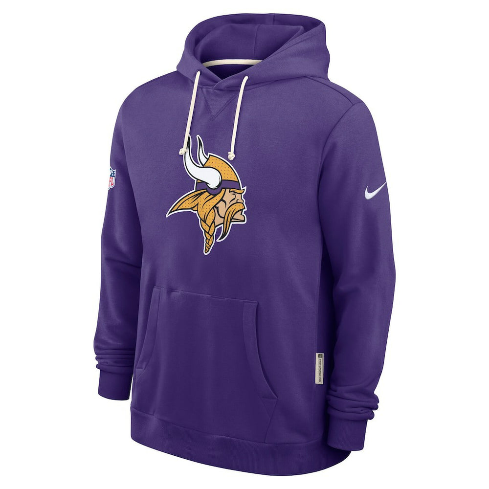 Sideline Standard Issue Initial Home Dri-FIT Hoodie - Minnesota Vikings Hoodies