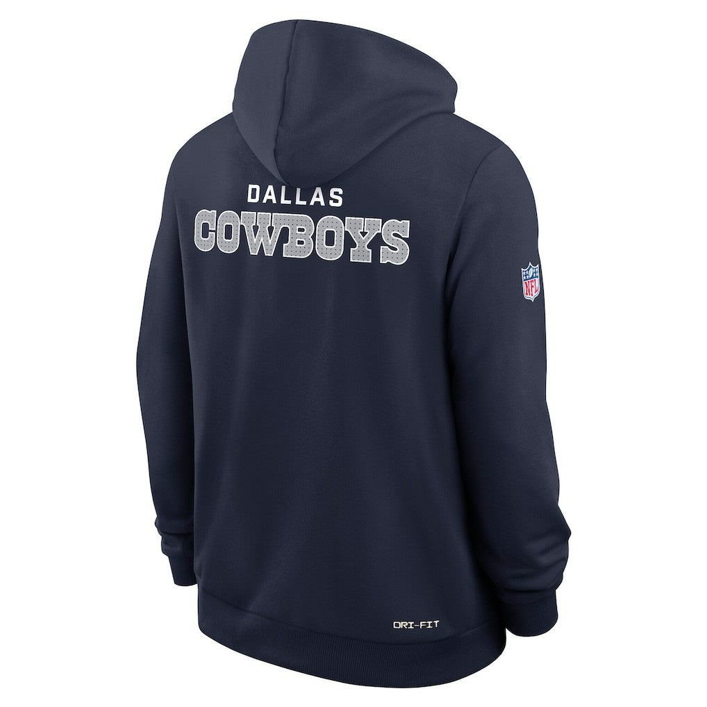 Sideline Standard Issue Initial Home Dri-FIT Hoodie - Dallas Cowboys Hoodies