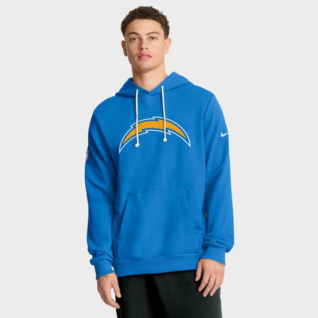 Sideline Standard Issue Initial Home Dri-FIT Hoodie - Los Angeles Chargers Hoodies