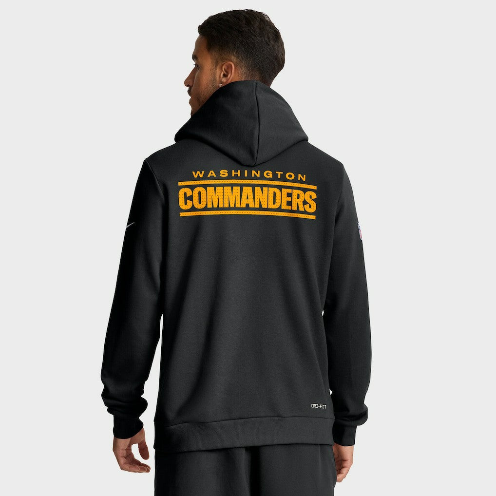 Sideline Standard Issue Initial Home Dri-FIT Hoodie - Washington Commanders Hoodies