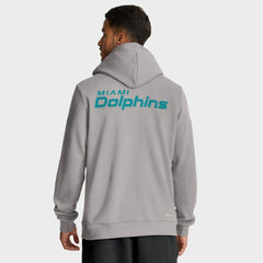 Sideline Standard Issue Initial Home Dri-FIT Hoodie - Miami Dolphins Hoodies