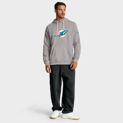 Sideline Standard Issue Initial Home Dri-FIT Hoodie - Miami Dolphins Hoodies