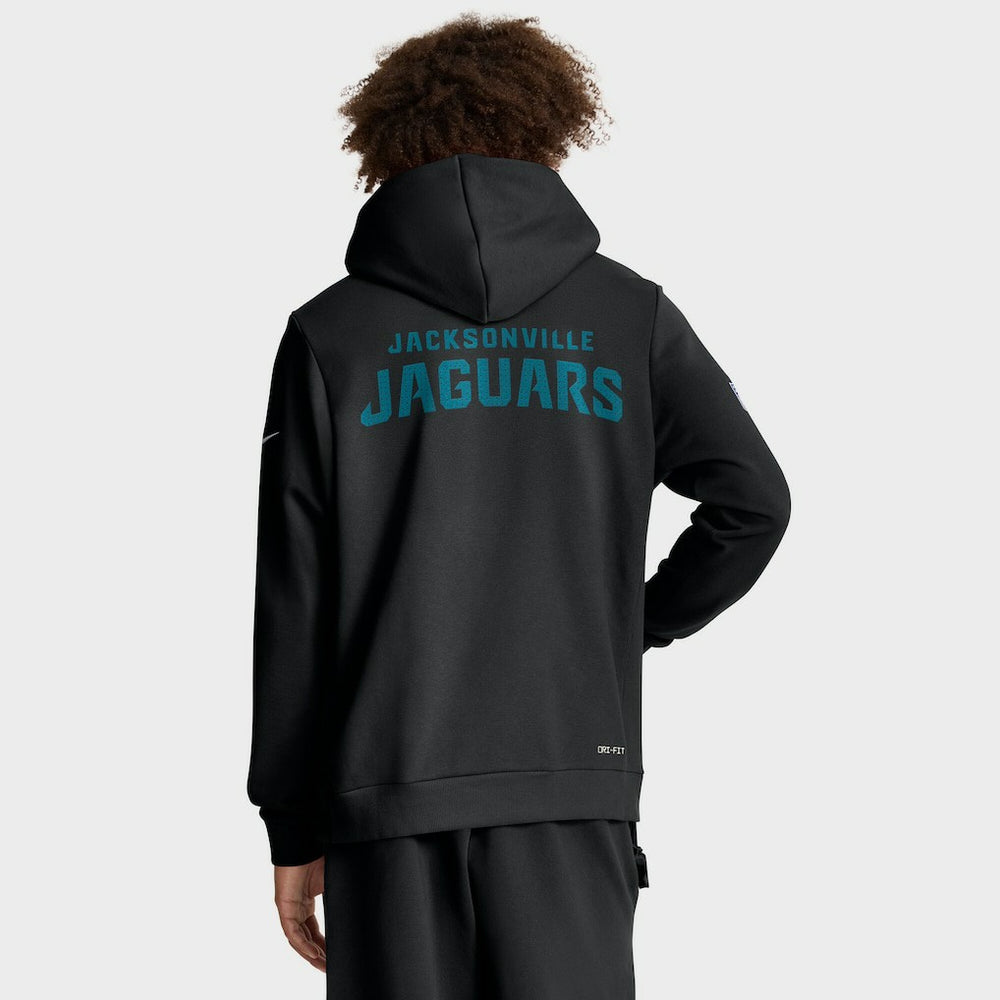 Sideline Standard Issue Initial Home Dri-FIT Hoodie - Jacksonville Jaguars Hoodies