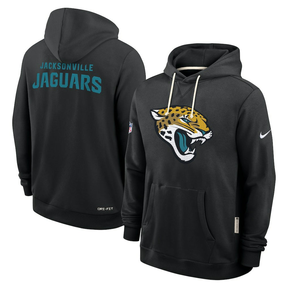Sideline Standard Issue Initial Home Dri-FIT Hoodie - Jacksonville Jaguars Hoodies
