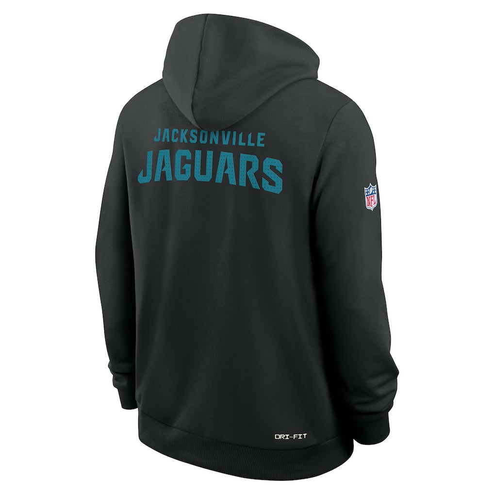 Sideline Standard Issue Initial Home Dri-FIT Hoodie - Jacksonville Jaguars Hoodies