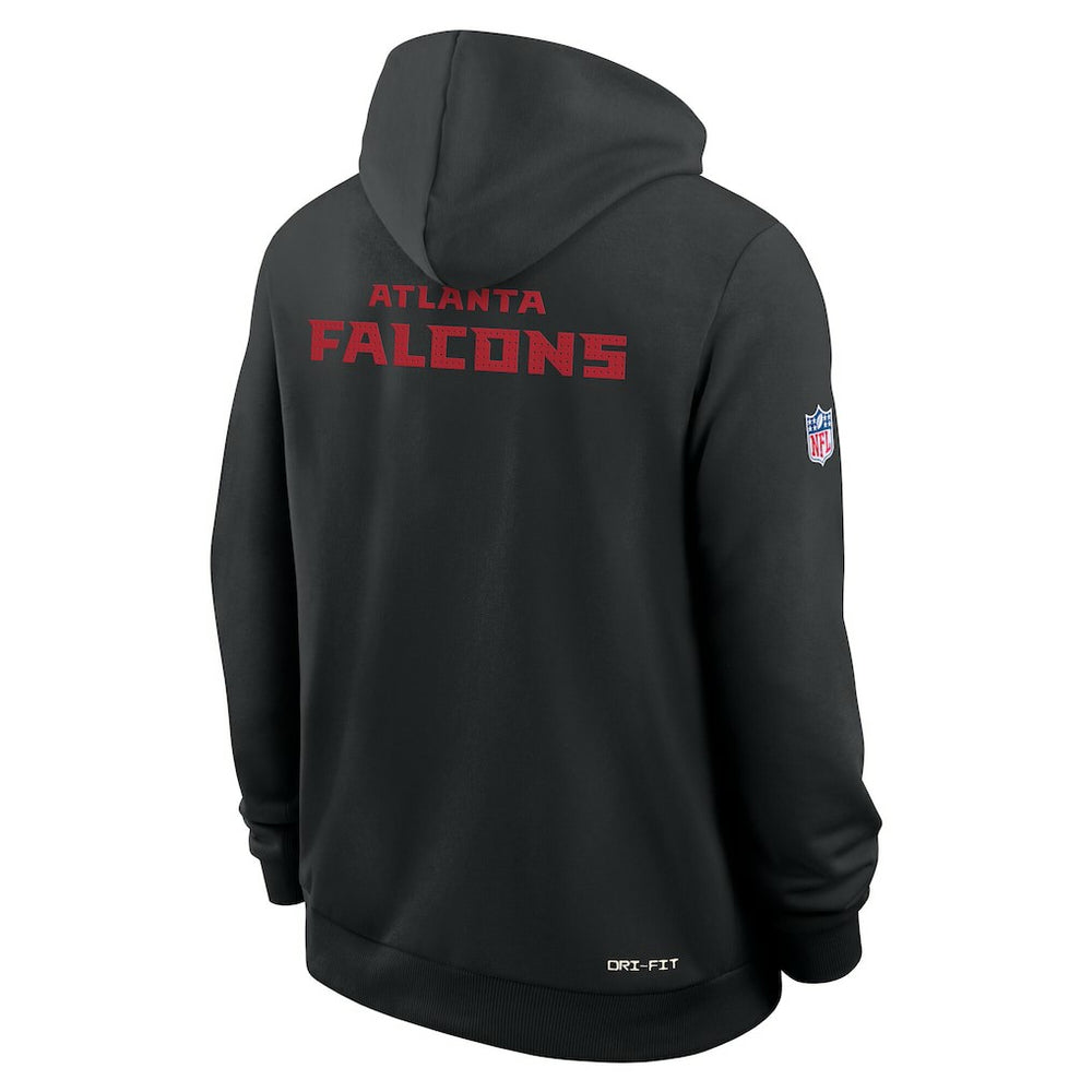 Sideline Standard Issue Initial Home Dri-FIT Hoodie - Atlanta Falcons Hoodies