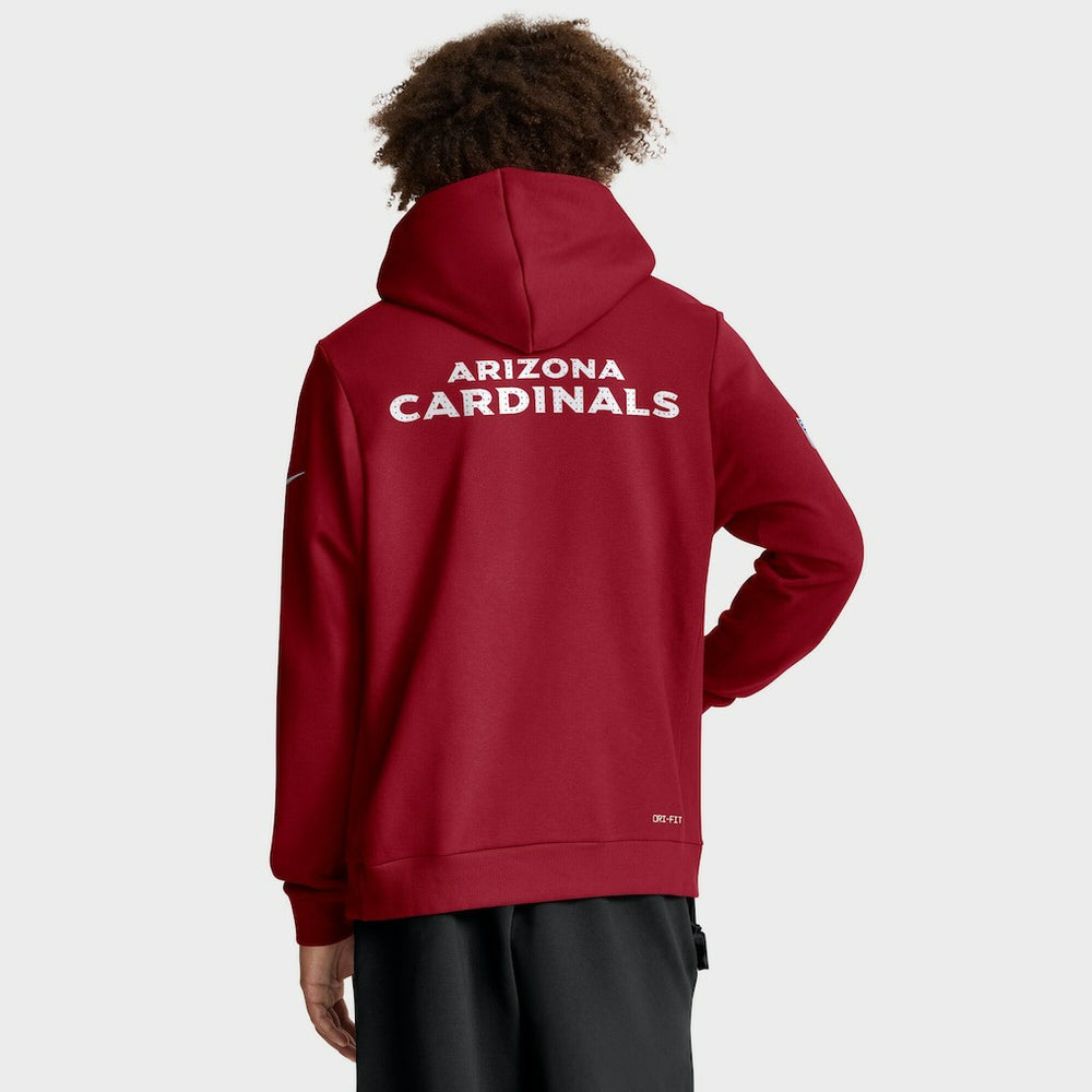 Sideline Standard Issue Initial Home Dri-FIT Hoodie - Arizona Cardinals Hoodies