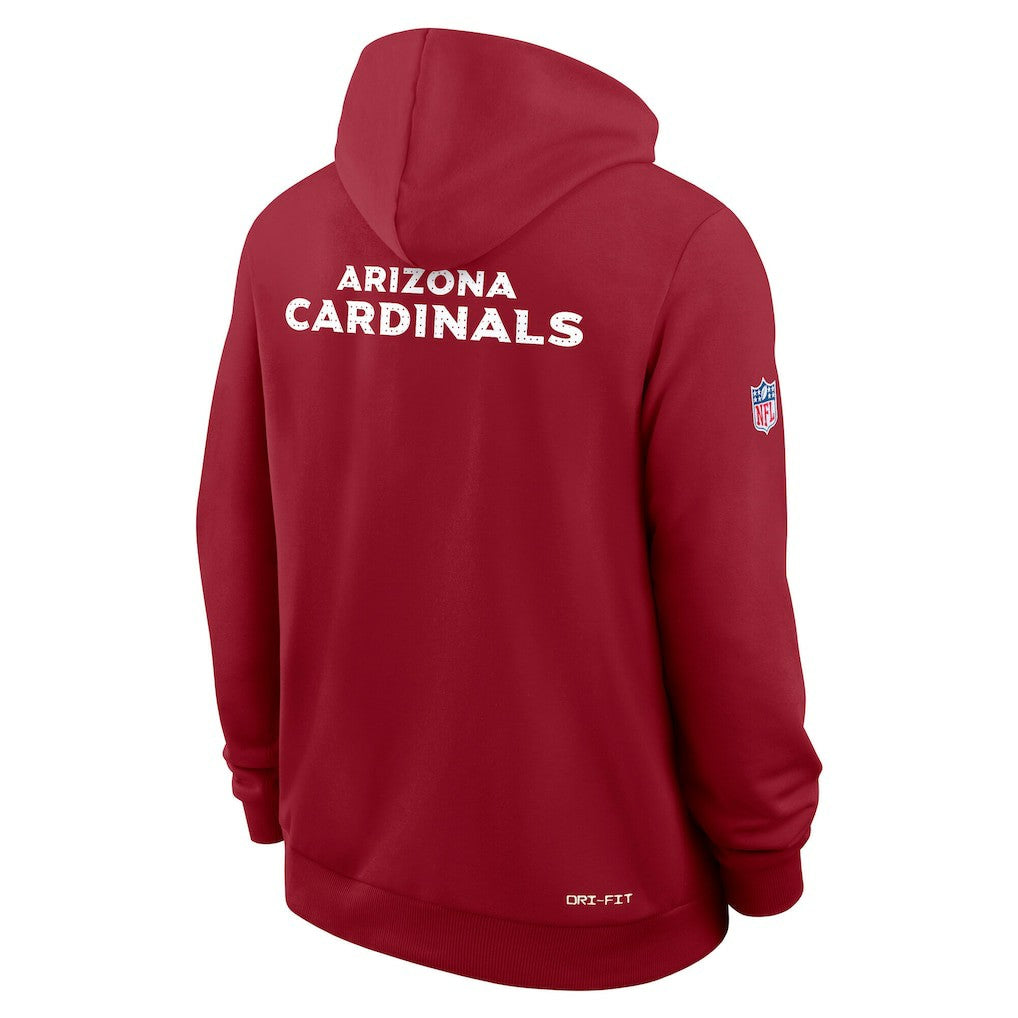 Sideline Standard Issue Initial Home Dri-FIT Hoodie - Arizona Cardinals Hoodies