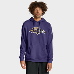 Sideline Standard Issue Initial Home Dri-FIT Hoodie - Baltimore Ravens Hoodies