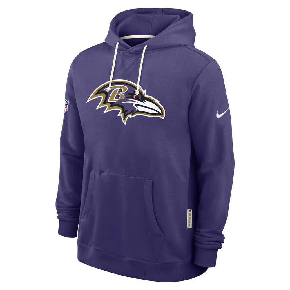Sideline Standard Issue Initial Home Dri-FIT Hoodie - Baltimore Ravens Hoodies