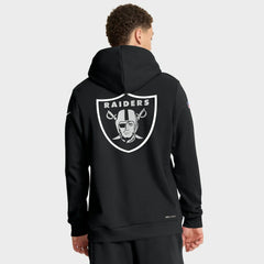 2025 NFL Crucial Catch Sideline Standard Issue Dri-FIT Hoodie - Las Vegas Raiders Hoodies