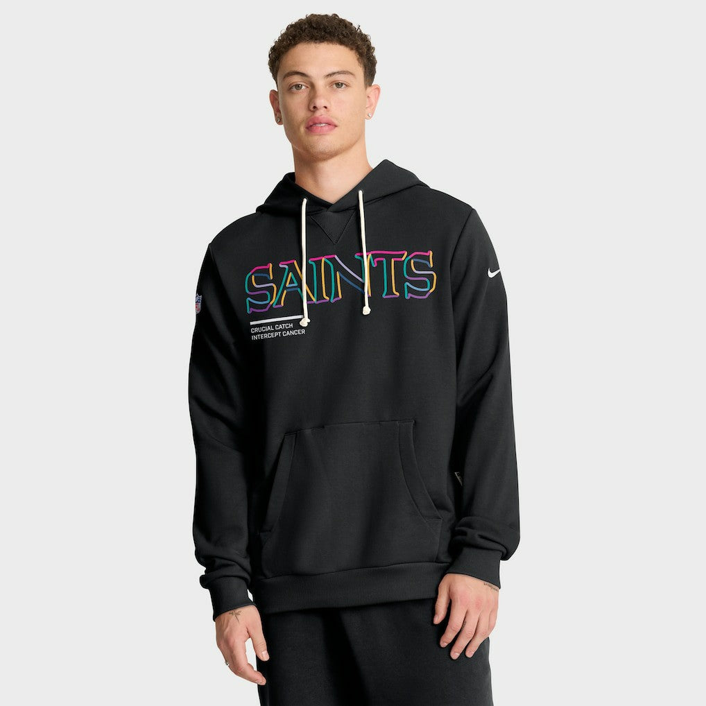 2025 NFL Crucial Catch Sideline Standard Issue Dri-FIT Hoodie - New Orleans Saints Hoodies