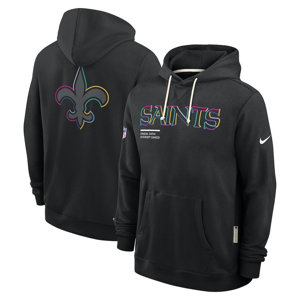 2025 NFL Crucial Catch Sideline Standard Issue Dri-FIT Hoodie - New Orleans Saints Hoodies